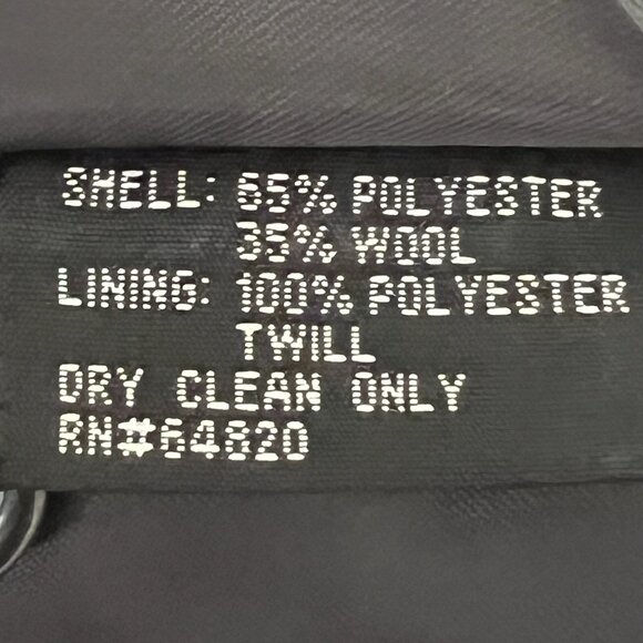 Shark Fire Men Wool Blend Grey Blazer Coat Jacket Sz 40R Two Button Single Vent - Picture 10 of 16